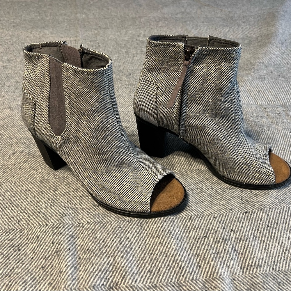 TOMS Peep-Toe Boots